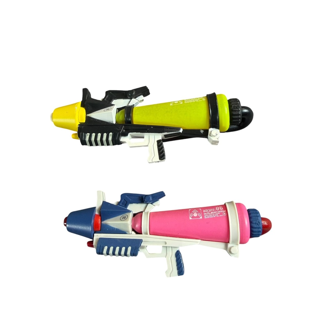 Nintendo Splatoon Splattershot Mini Figure Set Pink Blue Lime Green 2.5 Inch